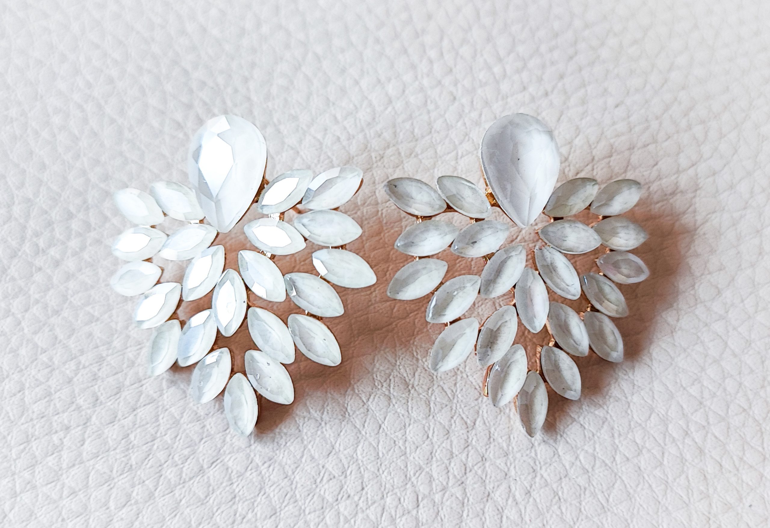 Pendientes Mirta Blancos