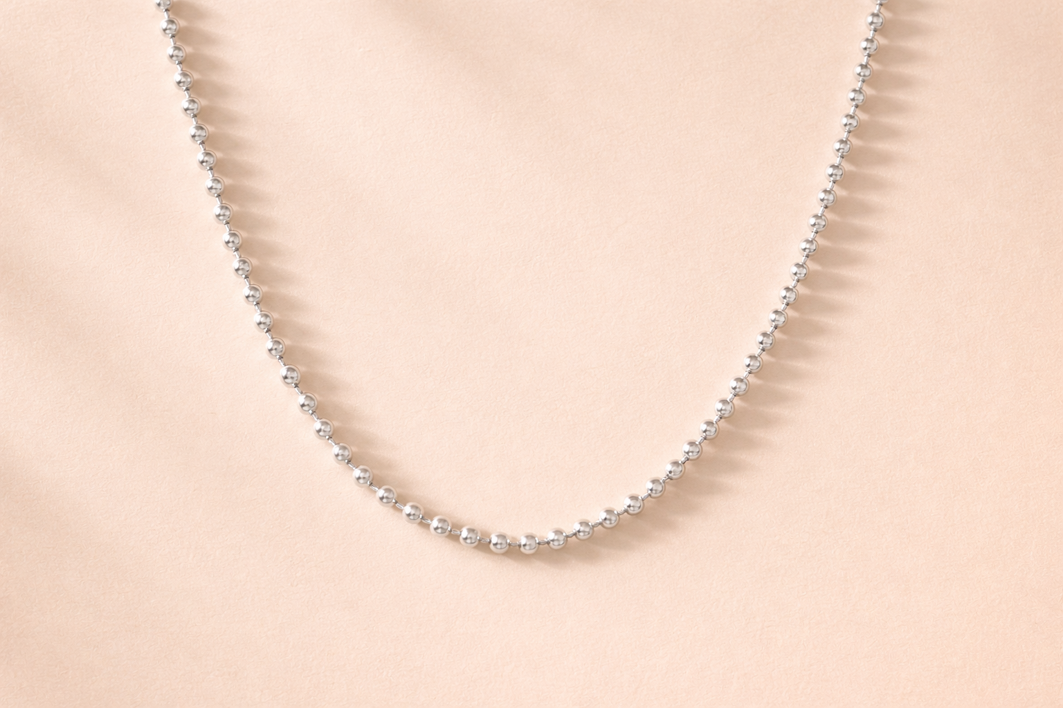 Collar Ensamble Plateado