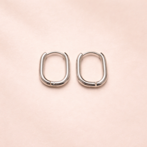 Pendientes Bora Plateados