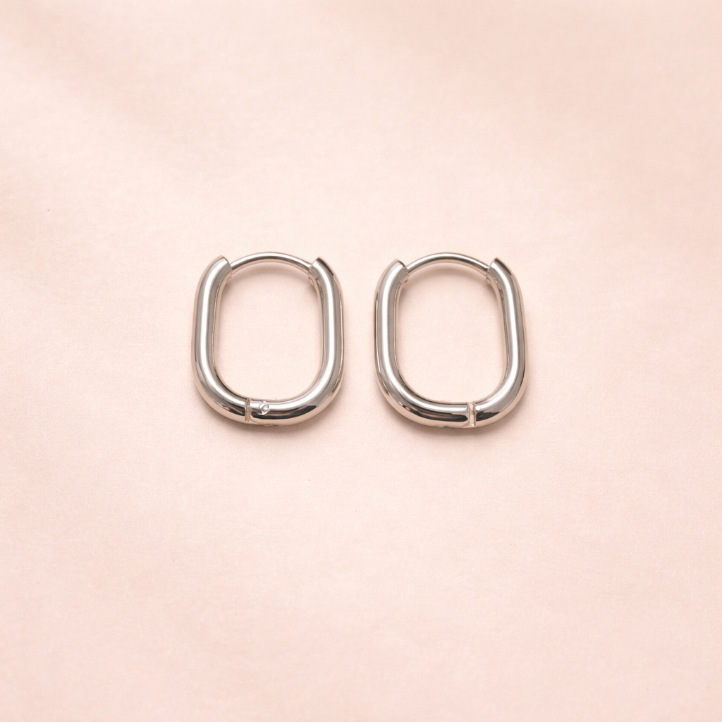 Pendientes Bora Plateados