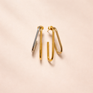 Pendientes Tila Dorado + Platyeado.