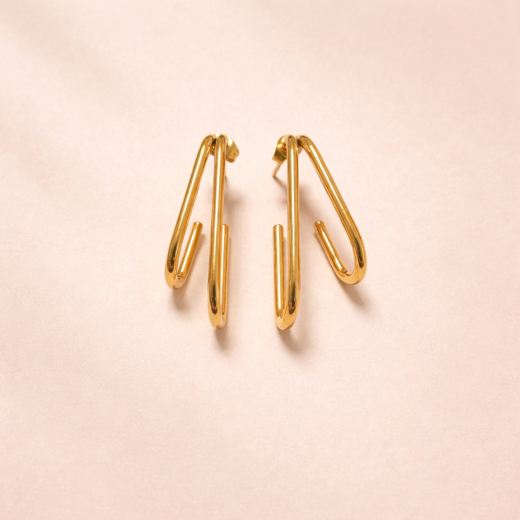 Pendientes Tila Dorado