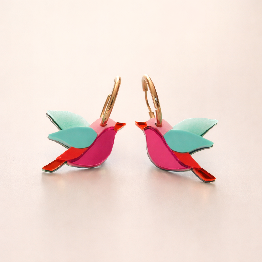 Pendientes Pajaritos