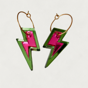 Rayo Rosa y Verde oliva.